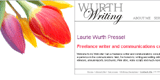 Wurth Writing Website Design